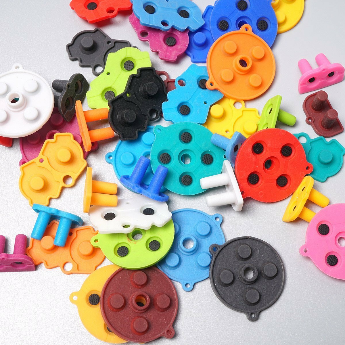 FunnyPlaying Game Boy Advance Silicone Button Contact Pad Membranes