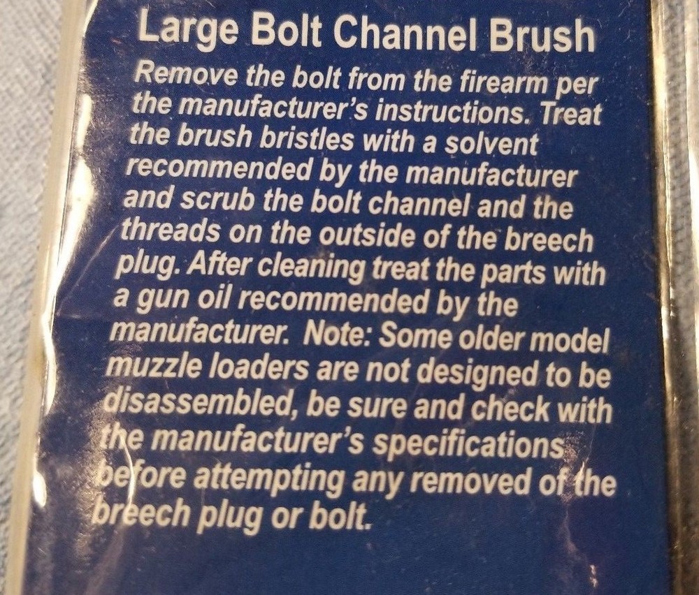 DAC Breech Cleaning Brushes (6 Sets) In-Line Muzzleloader Black Powder MCB-740