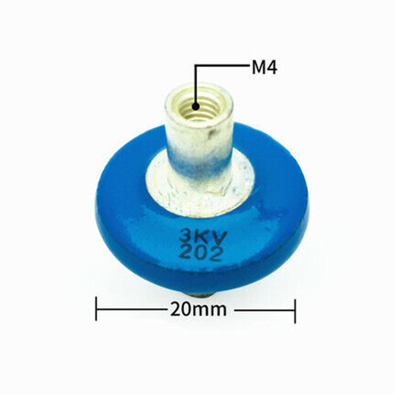 1pcs High Voltage High Frequency Ceramic Capacitor 202 3KV 2000PF