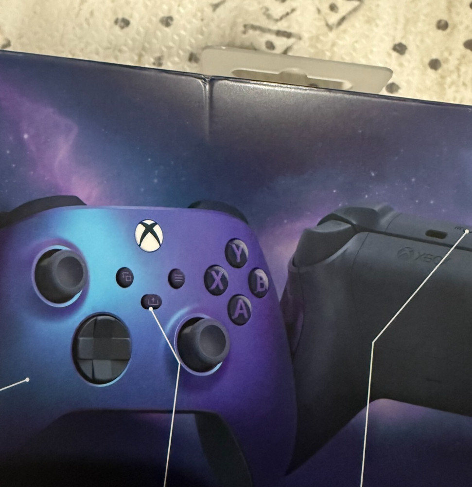 Xbox Special Edition Stellar Shift controller BOX ONLY