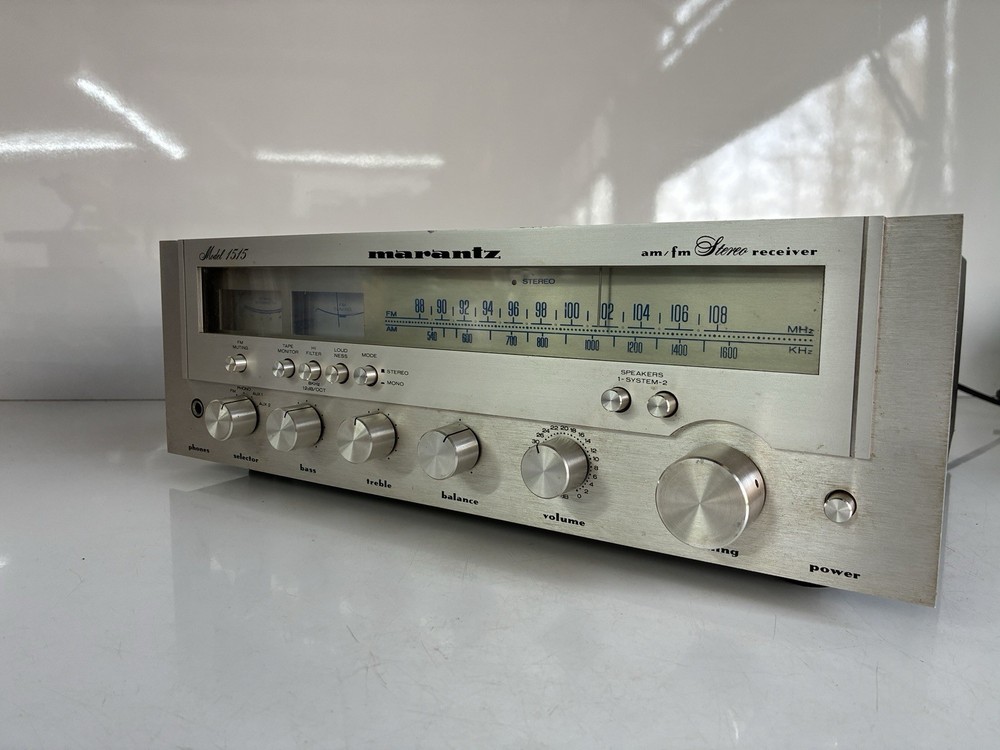 Marantz 1515 Stereo FM AM Receiver AMP Working