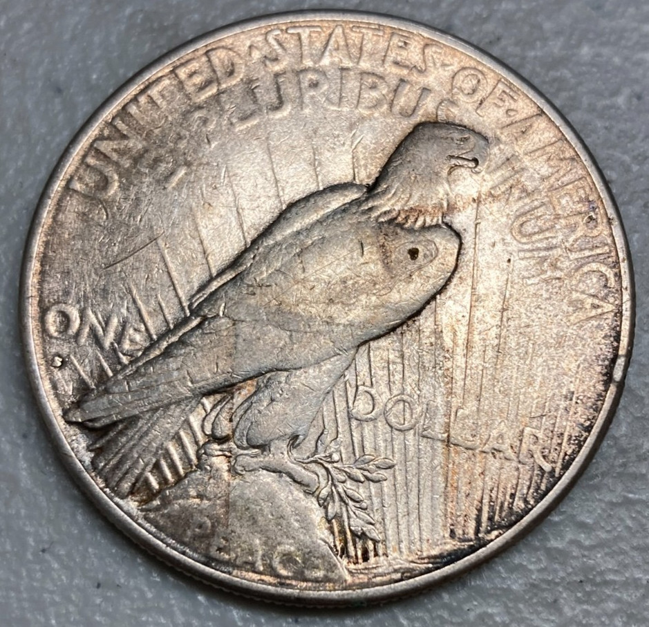1928 S Peace Silver $1 #14