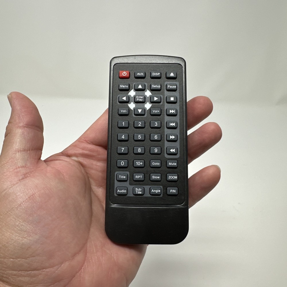 SAVV AUTO DVD PLAYER STEREO REMOTE CONTROL PT-R138 Replacement