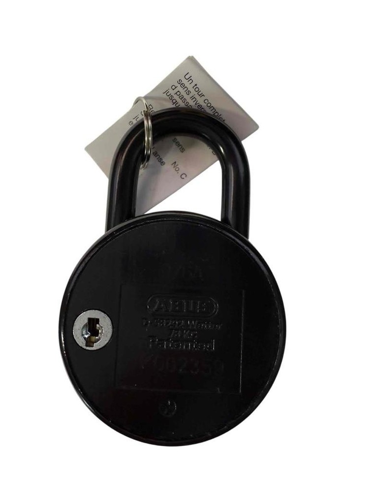 NEW ABUS 78KC/50 Combination Padlock Black