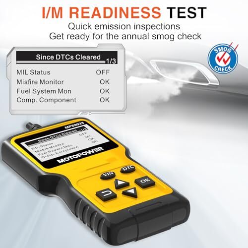 MOTOPOWER MP69033 Car OBD2 Scanner Code Reader Engine Fault Scanner CAN