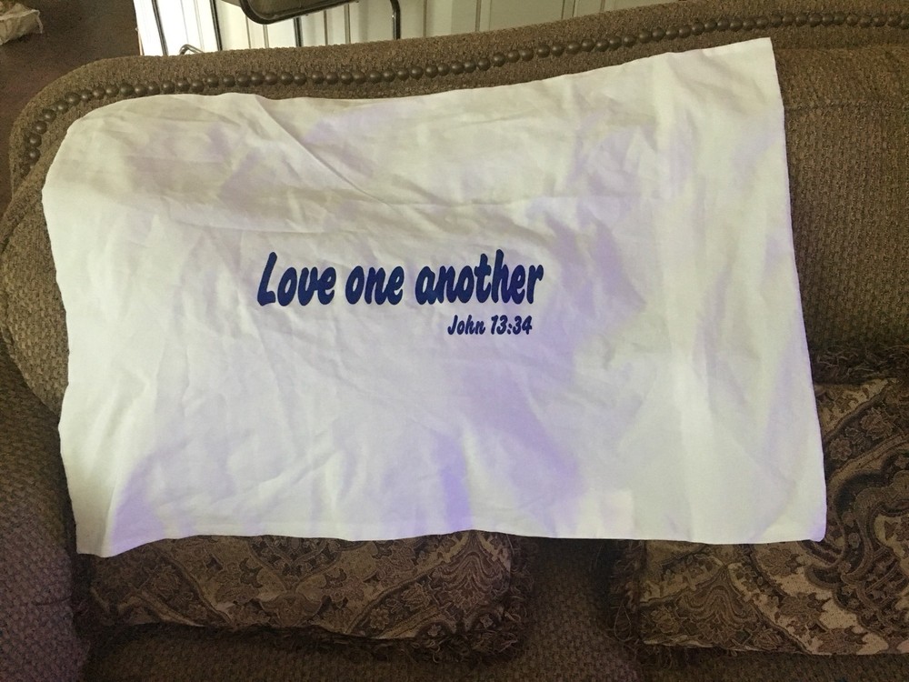John 13:34 Love One Another Pillow Case