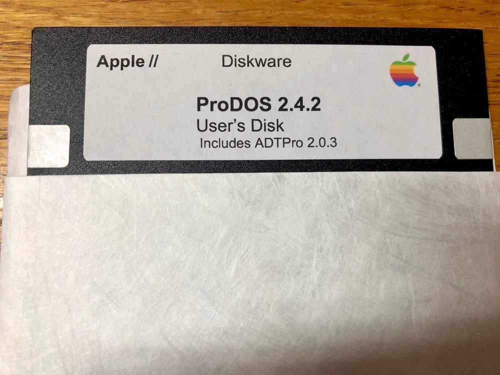 ProDOS 8 2.4.2 / Apple II, IIe, IIc, & IIgs Computers