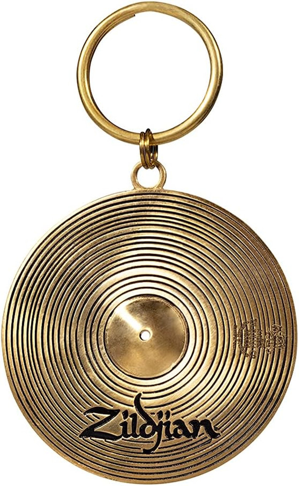 Brass Cymbal Keychain