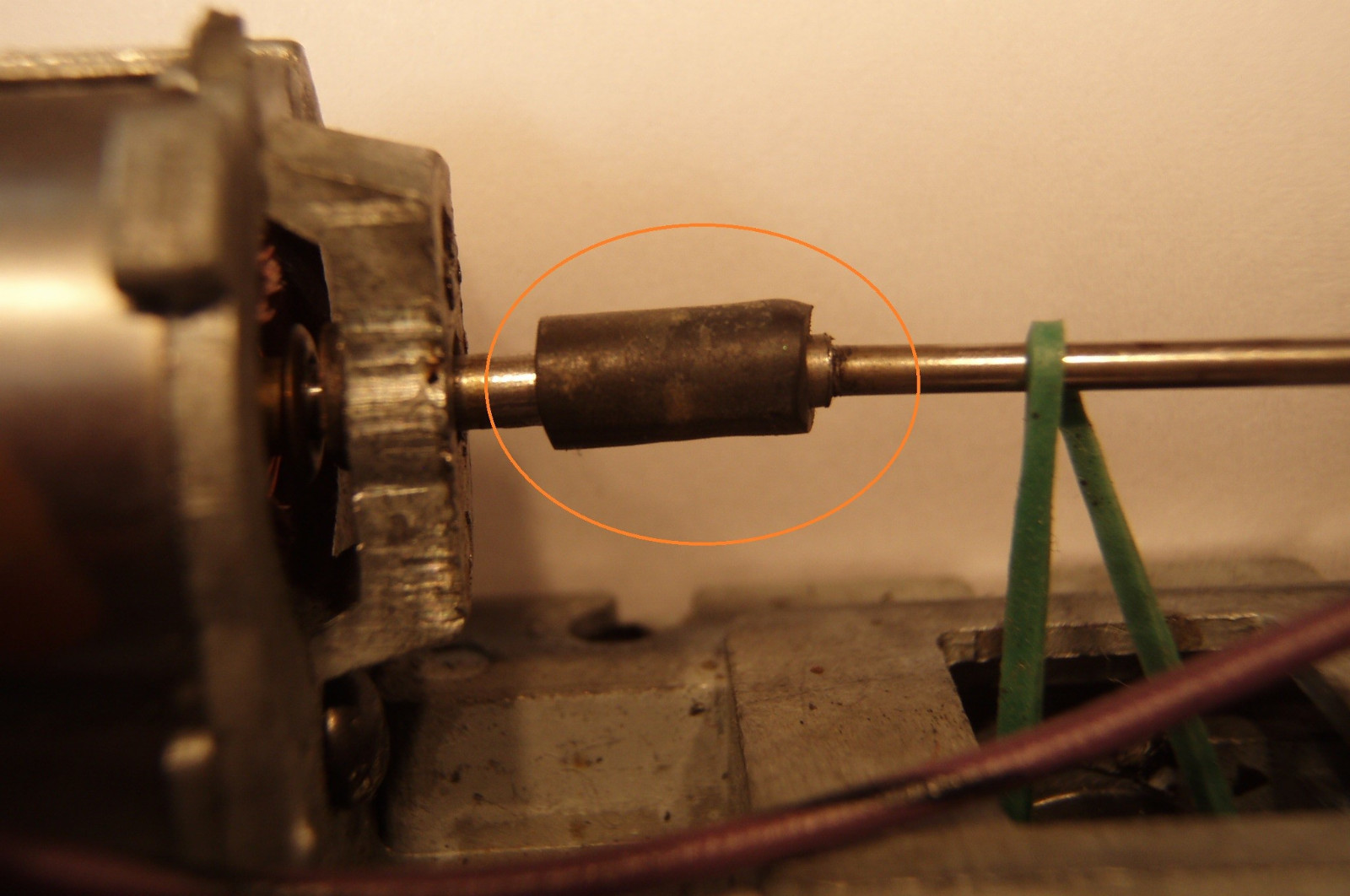 Locomotive Flex Drive Shaft Coupling U-Joint Tube 12" x 2mm ID Clear