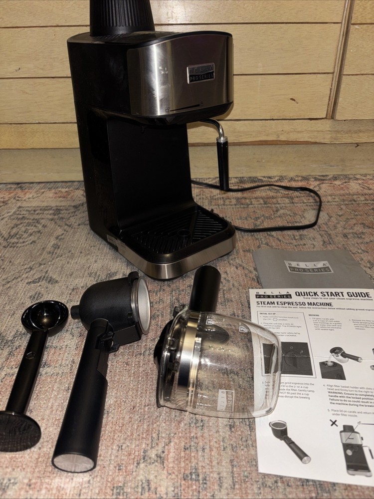 Bella Pro Series Espresso Machine No Box