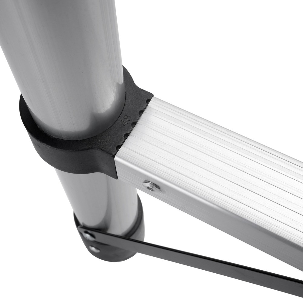 8.56' Compact Telescoping Ladder Portable User-friendly Easy-storage 330Ibs load
