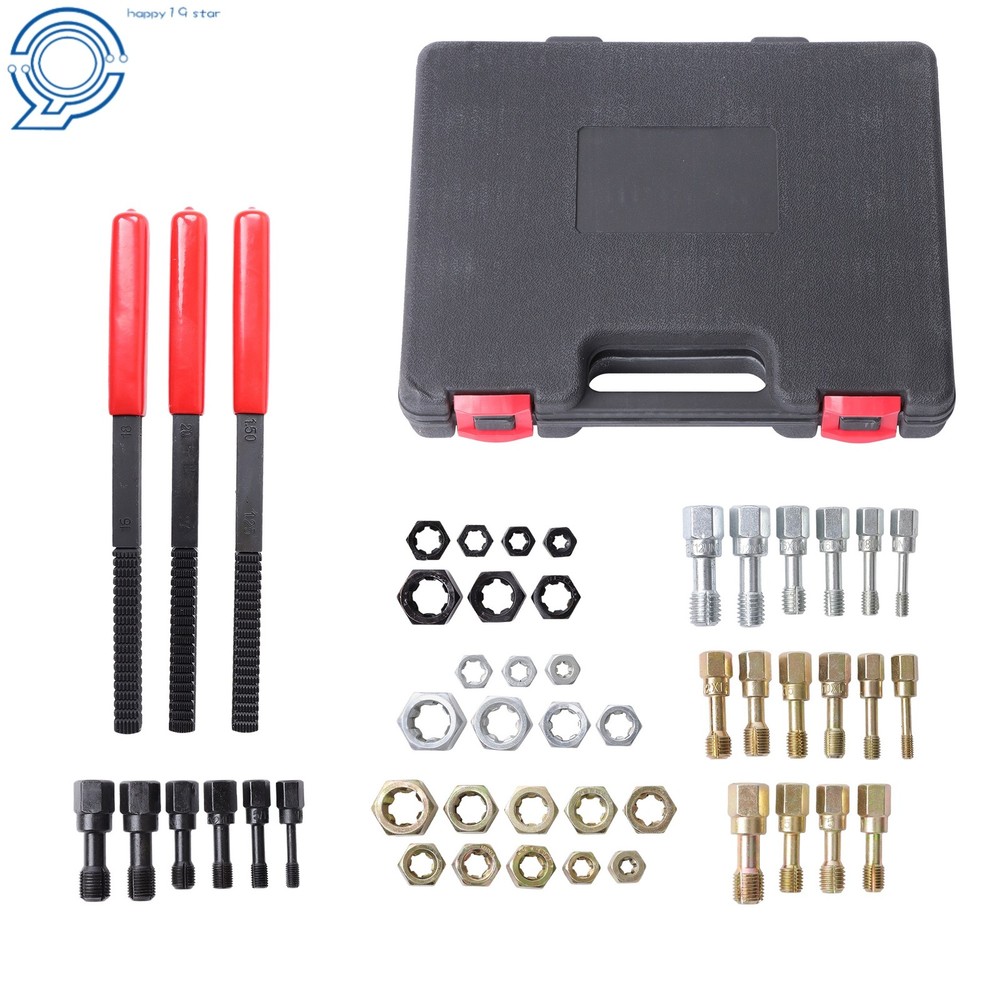 Thread Repair Chaser Tool 49PCS Cleaner Rethreading Master Kit