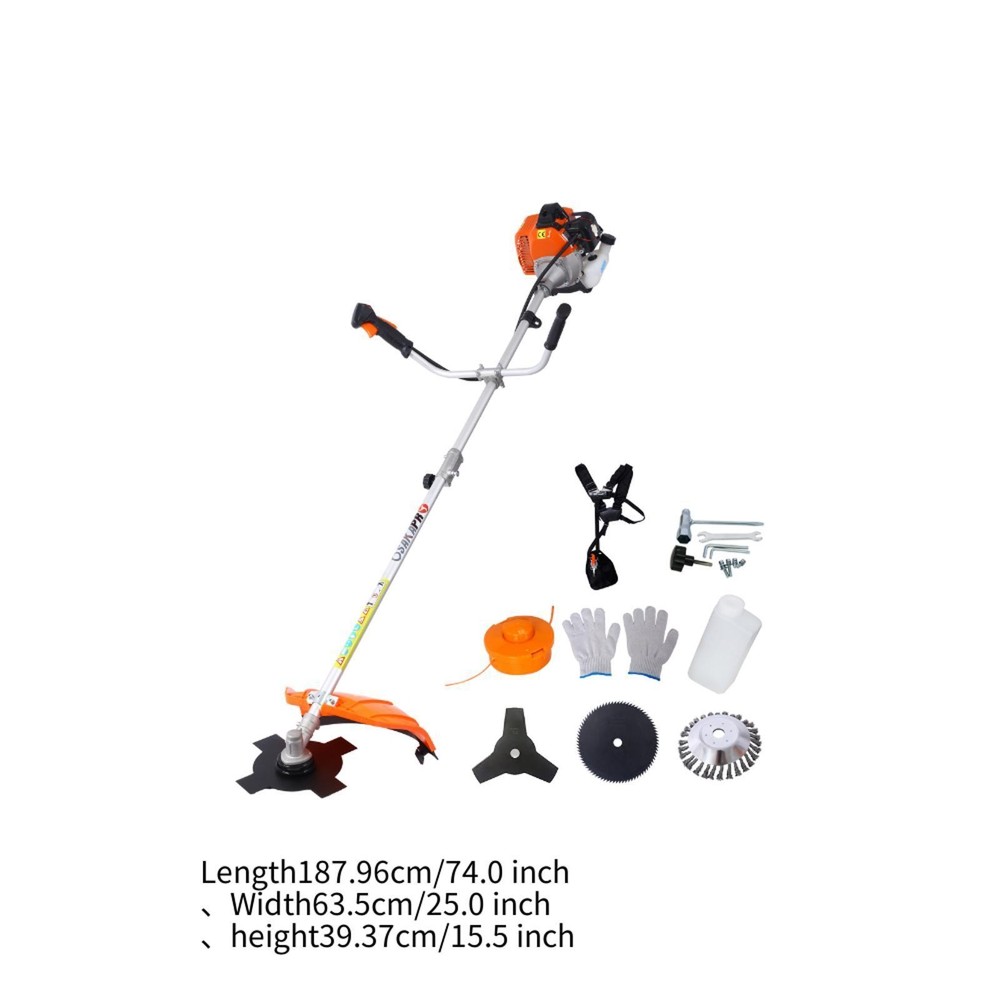 52cc Gas Powered,6 in 1 Multifunction, String Trimmer, 8 inch