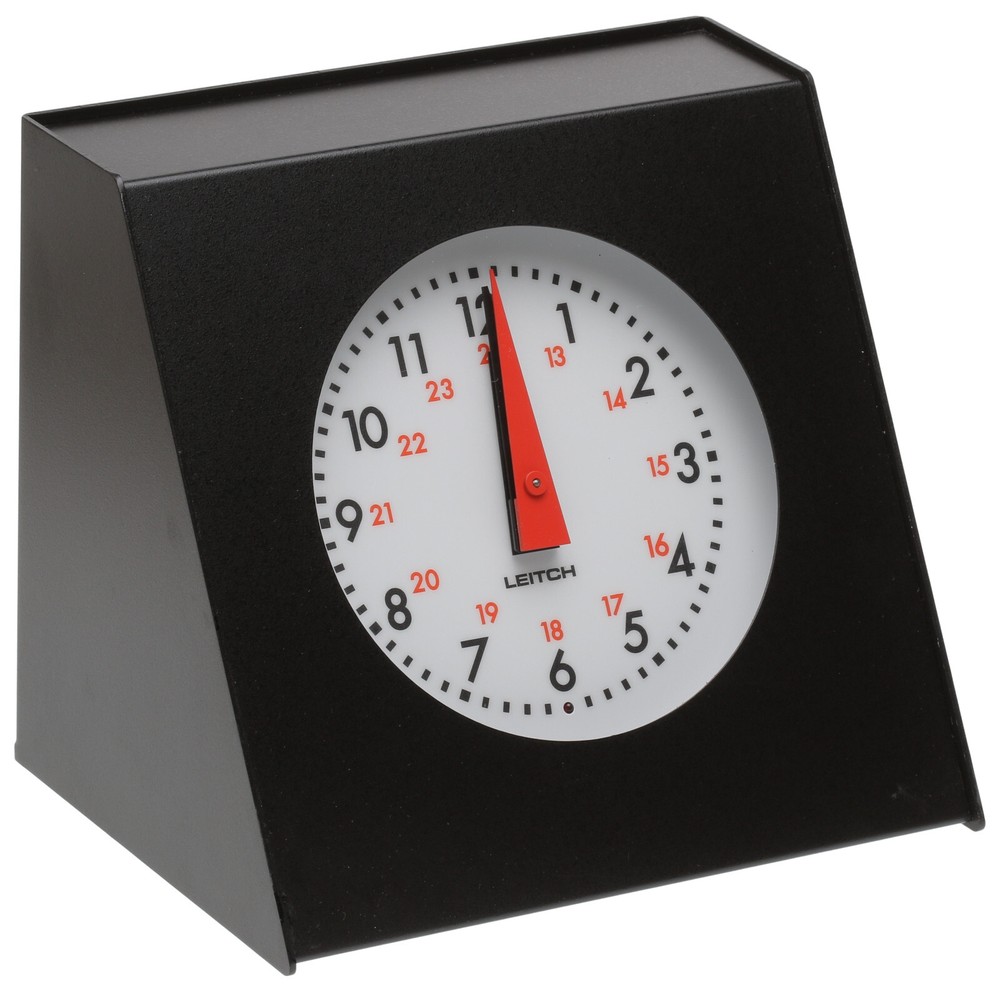 Leitch ADC-5105 5" Studio Analog Desktop Clock SMPTE EBU Timecode Sweep Second