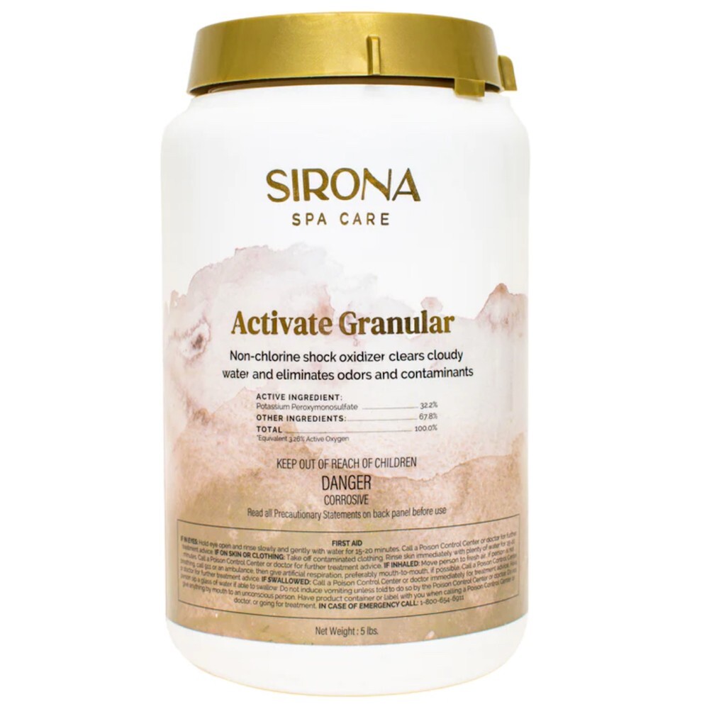 Sirona Spa Care Activate Granular - 5 lb