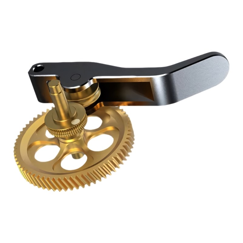 Optimized Metal Extruder Gear For Improved Printing On 3D Systems