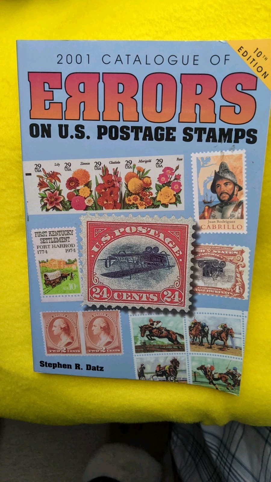 2001 CATALOGUE OF US STAMP ERRORS PAPERBACK BOOK