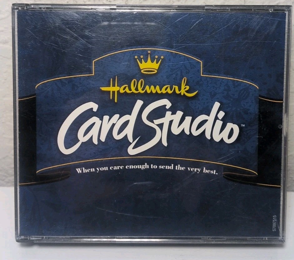Hallmark Card Studio Software CD Set 2000 3 Disc Set No Booklet R35