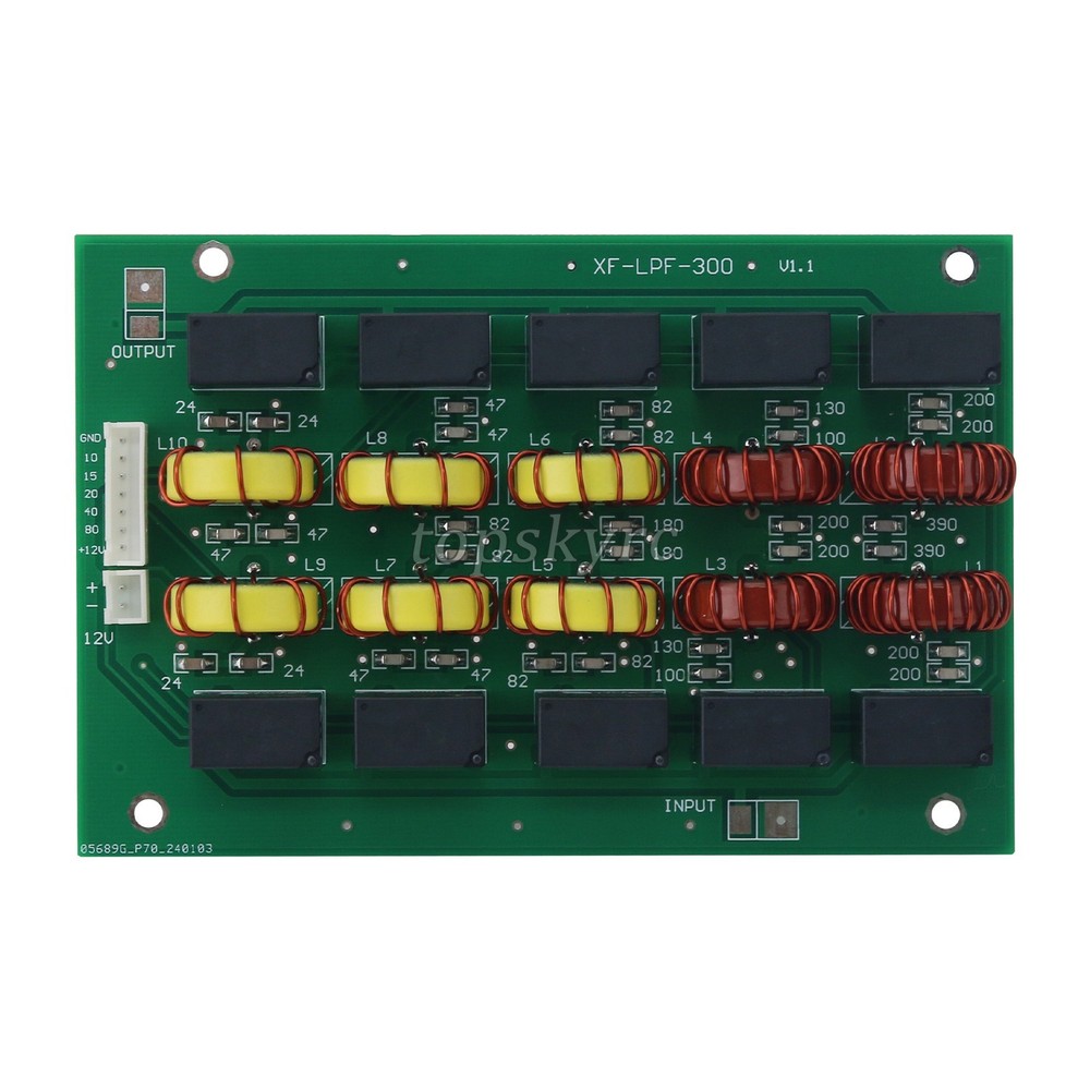 Low Pass Filter Module for Shortwave Power Amplifier Unit High Quality LPF tp1