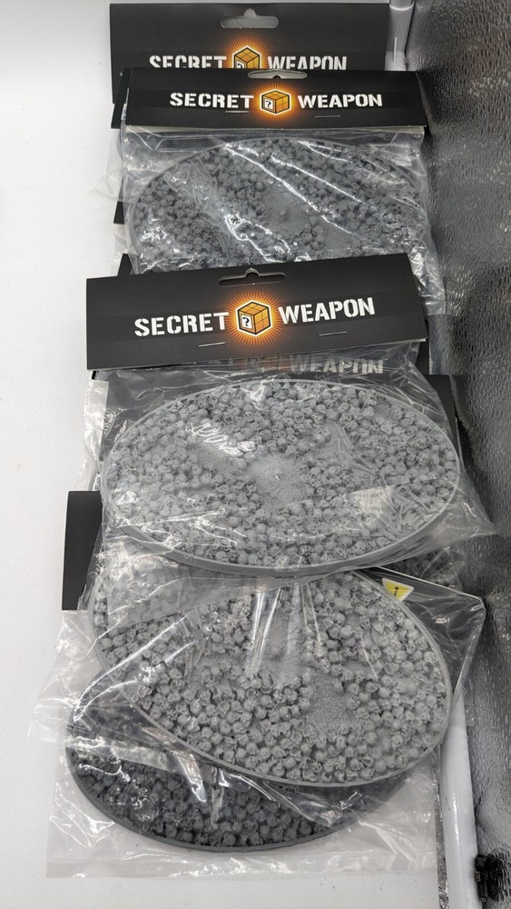 Secret Weapon 90x150mm Beveled Base - Bone Fields