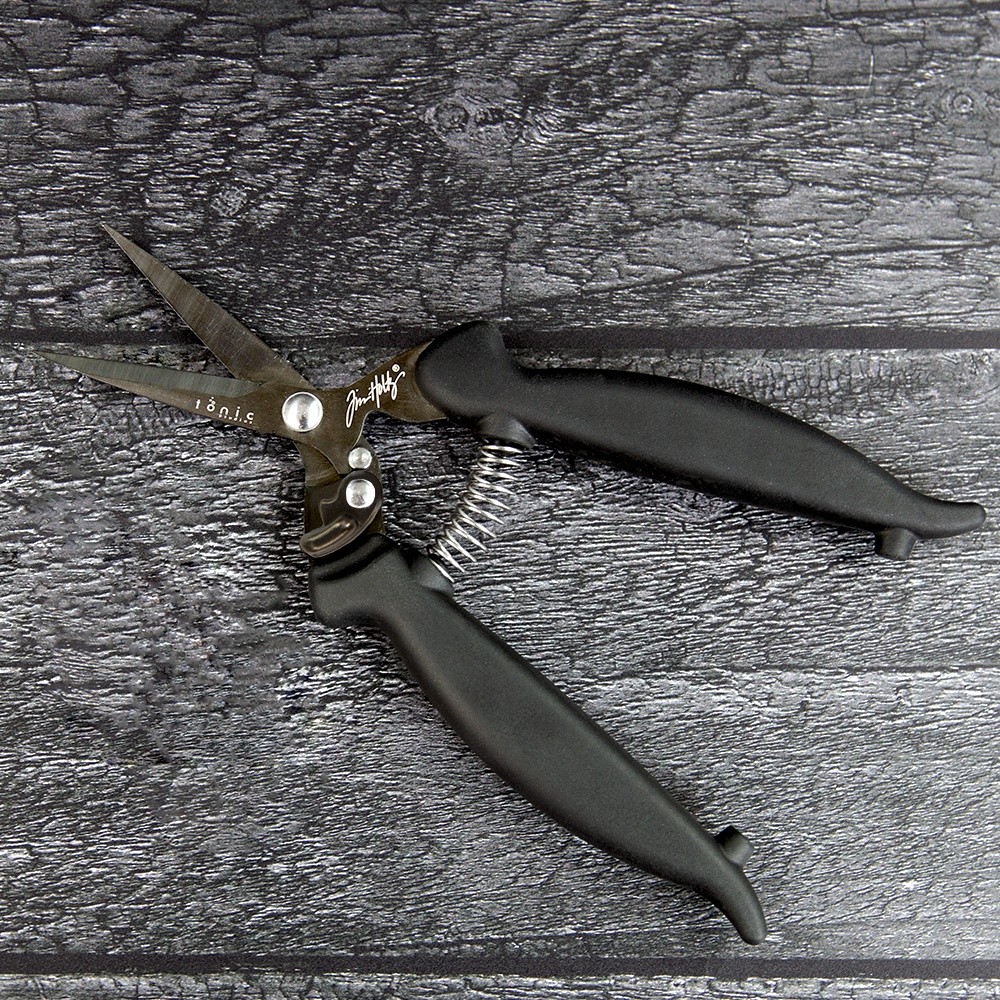 Tim Holtz Mini Recoil Snips-Black