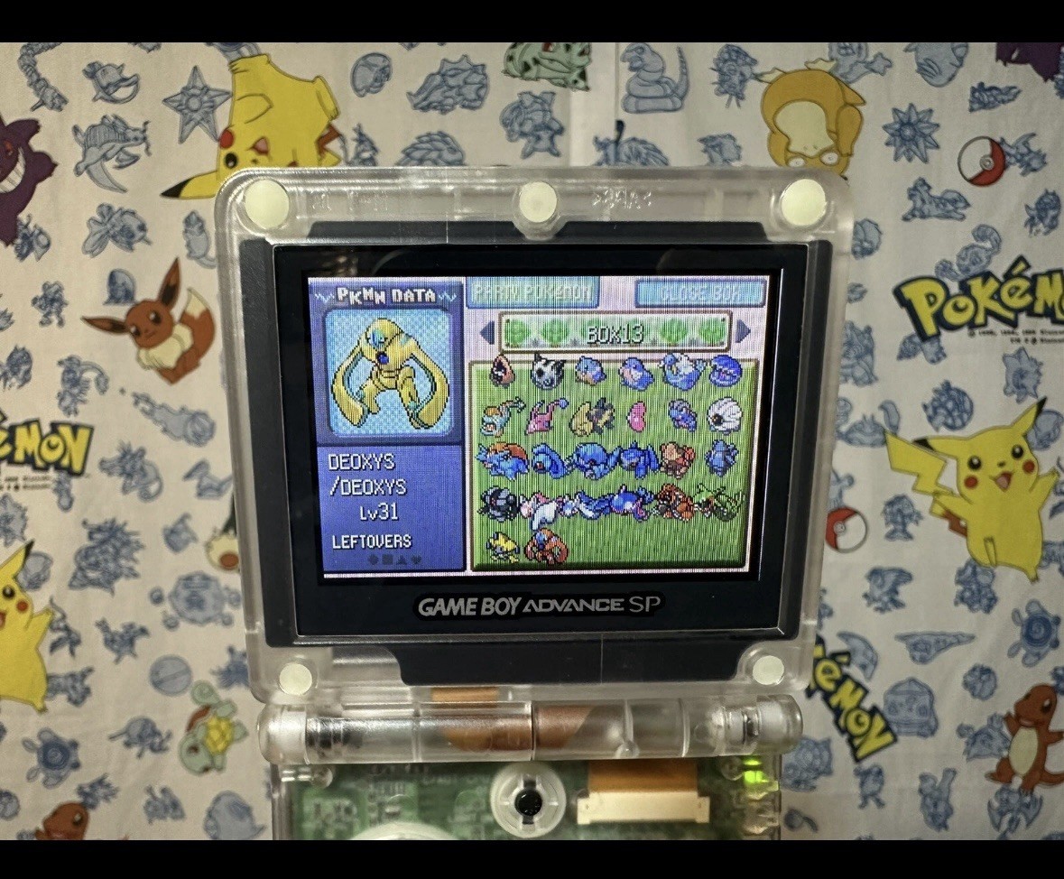 NO GAME Included Pokemon All 386 Shiny Custom Save File Service Max Money Items