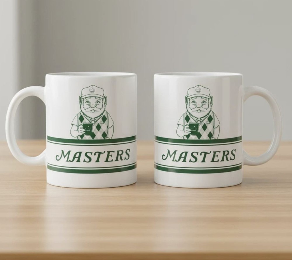Masters 2026 Gnome Coffee Cup Mug