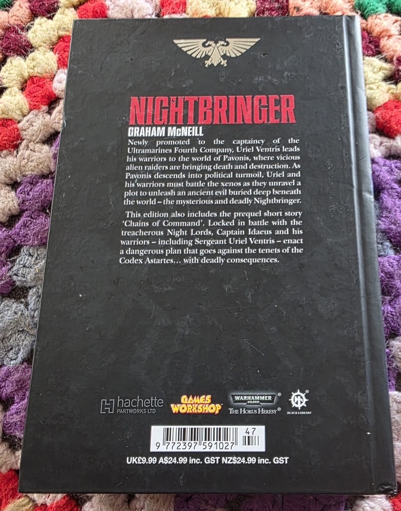 Warhammer 40k Nightbringer Legends Collection Hardback book