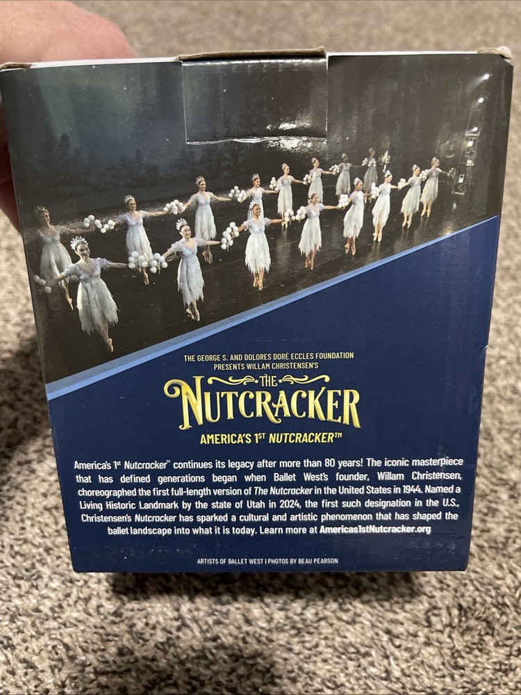 Nutcracker Snow Globe From Ballet West