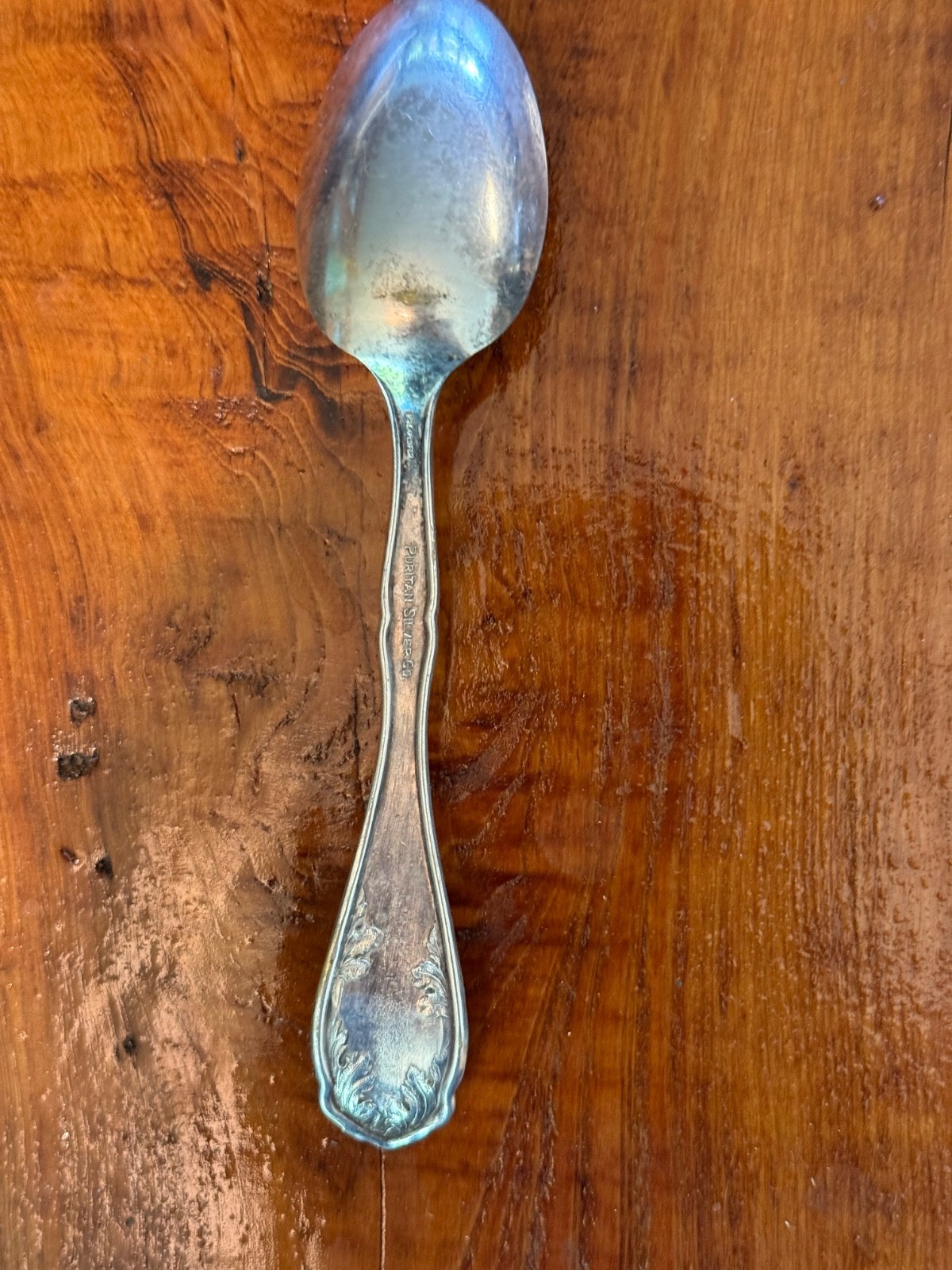 Puritan Silver. Co 1914 GRAPE Silverplate 5&7/8” Teaspoon