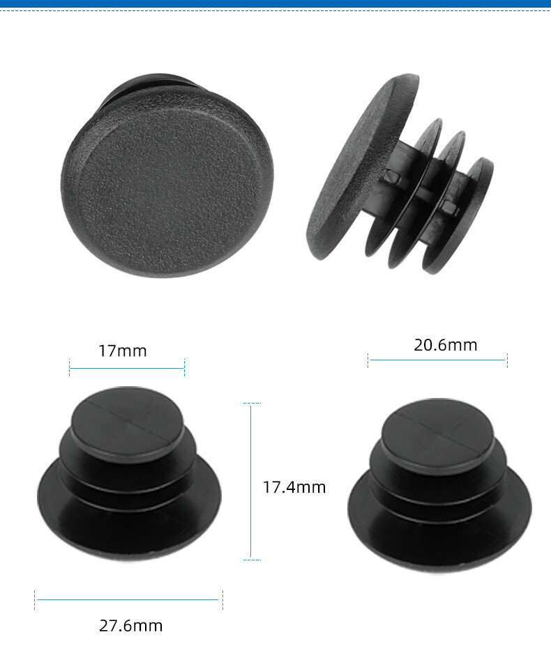Handlebar End Plug Bicycle Scooter Handlebar Grips Covers Handle Bar Cap Covers