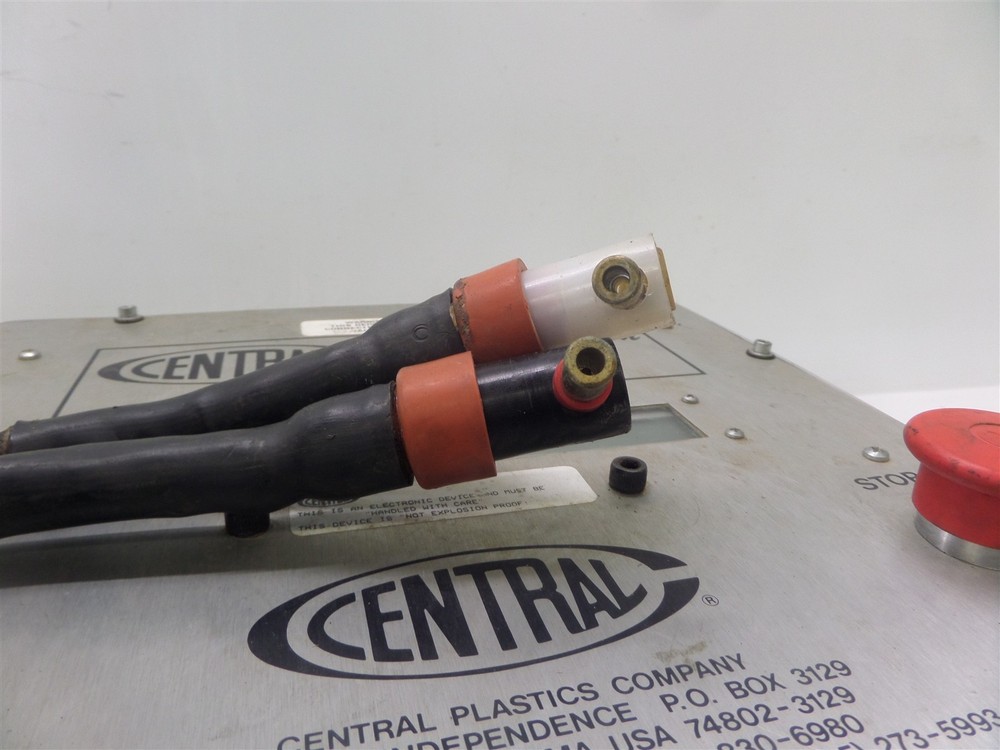 G Fisher Central Plastics Model C06 Electrofusion System w/ Case & Cables - Rust