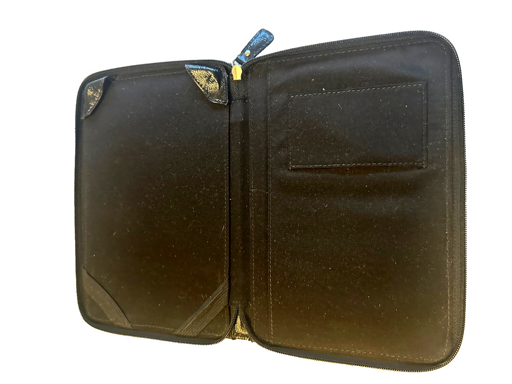 Coach Signature Canvas E-Reader or IPad Mini Tablet Sleeve Zip Case