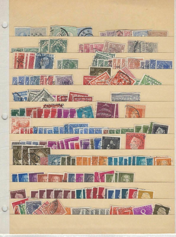 Netherlands Stamps To Sort Ref: R6343