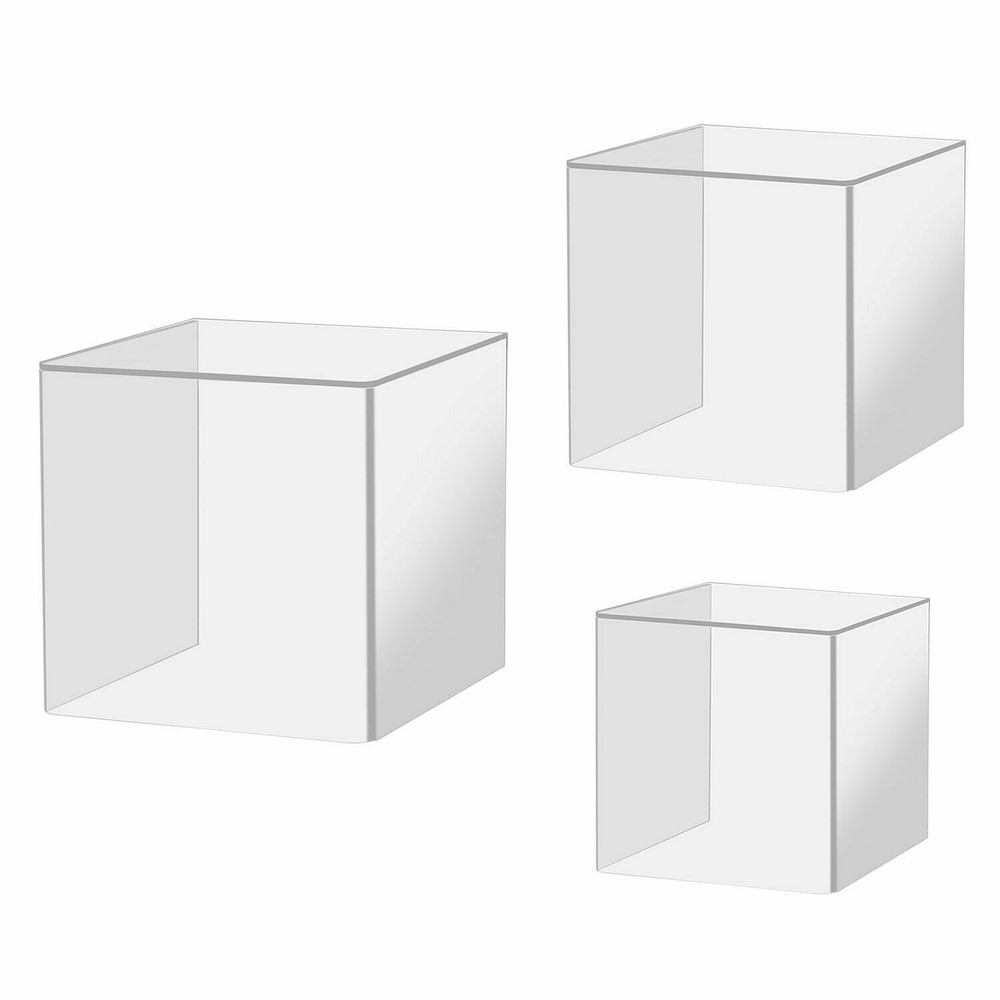 3“-5”Acrylic Display Case Small Medium Large Clear Acrylic Box Dust Proof