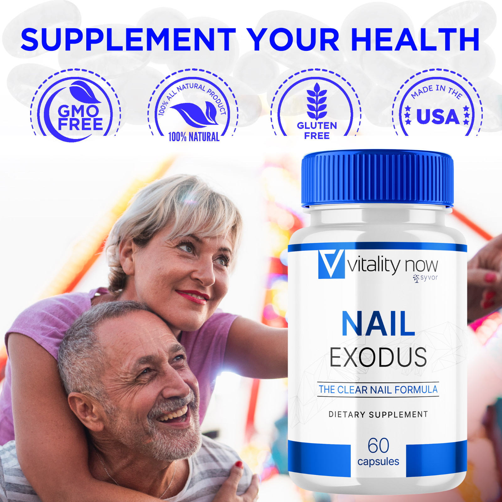 Nail Exodus Extreme Probiotic Supplement Support For Nail Health 60 Capsules