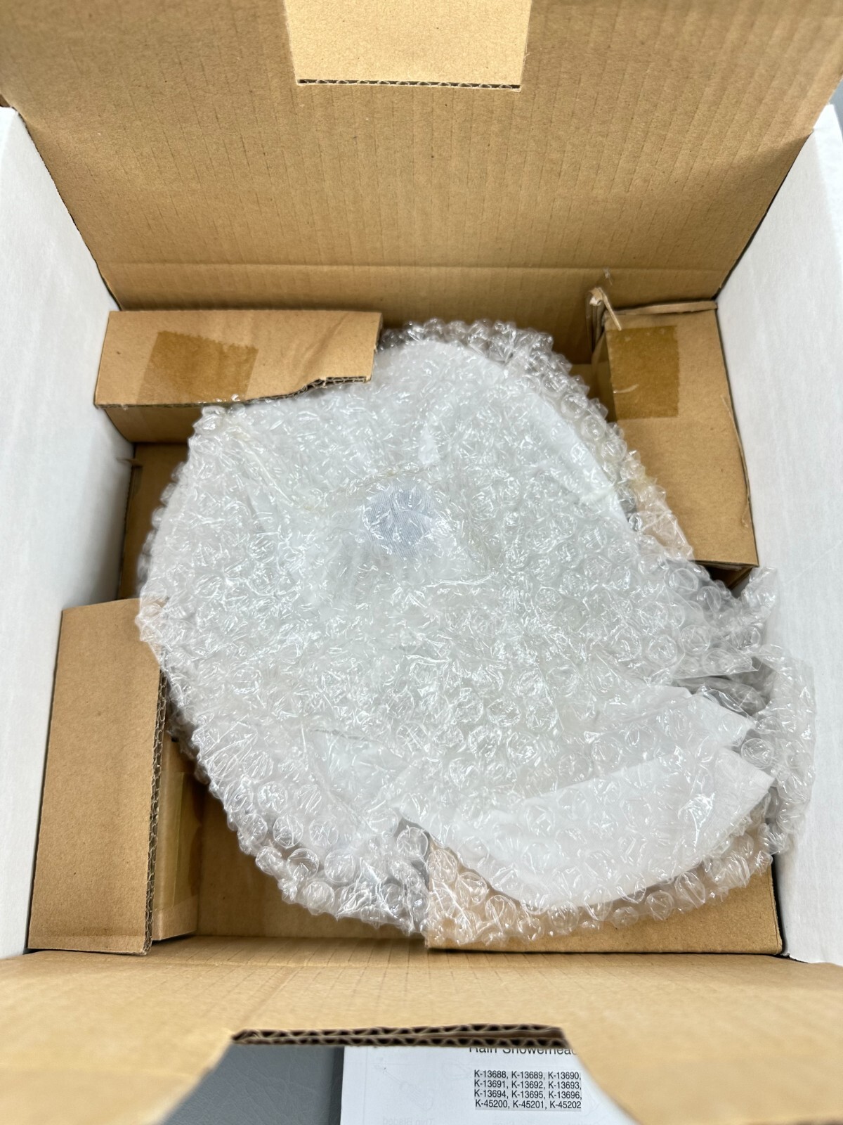 Kohler Traditional Round 8in Rain Showerhead 13692-G-BN Vibrant Brushed Nickle