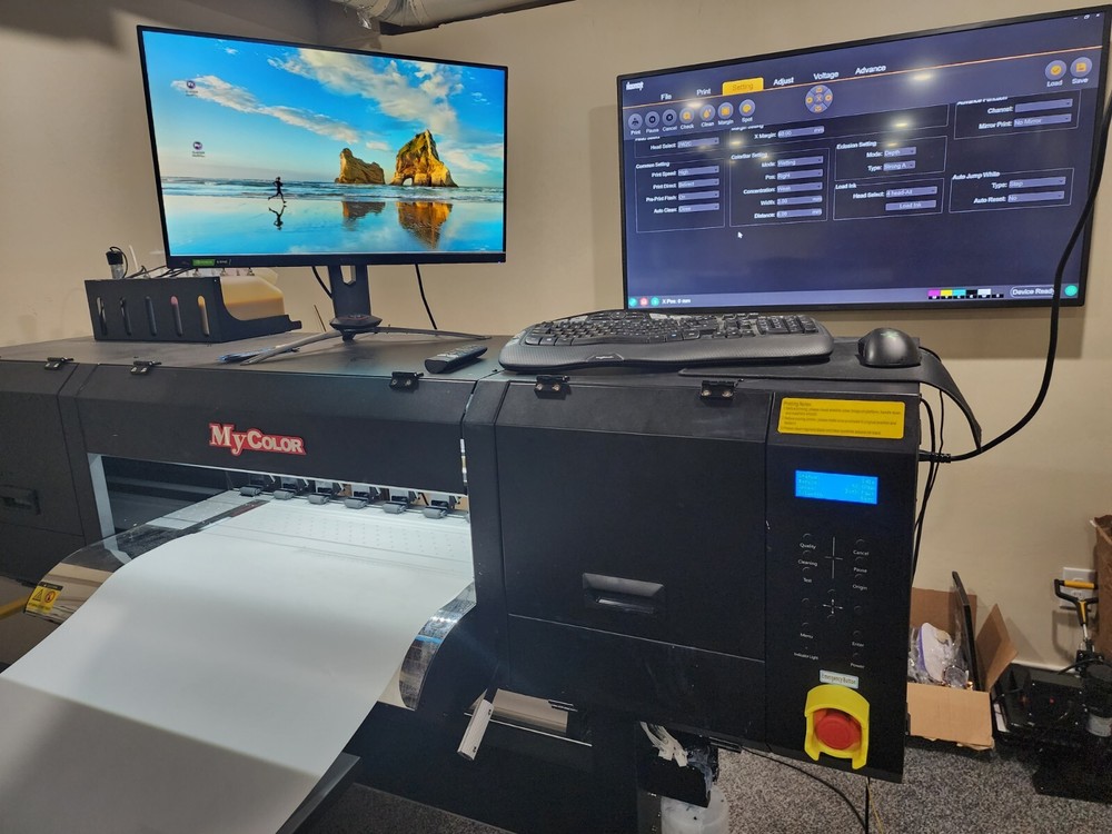 dtf printer 70cm 4 Head Epson 3200