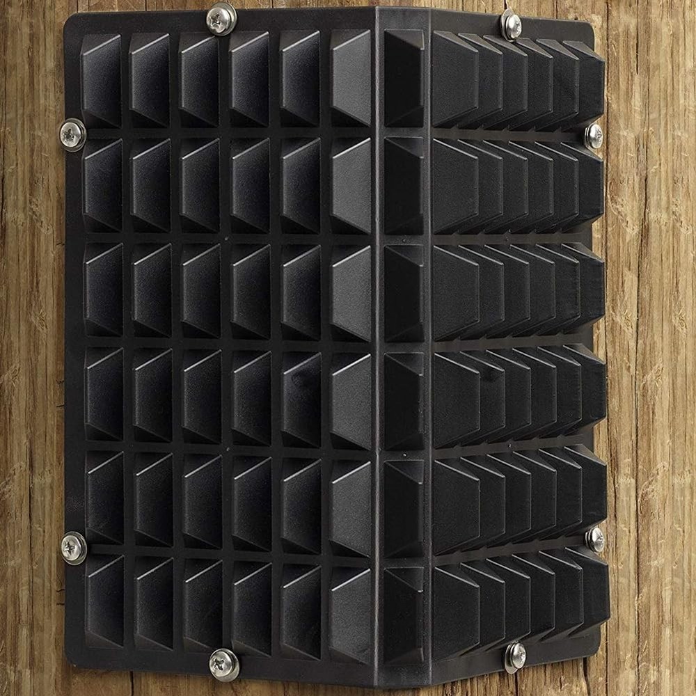 Equi-Essentials Stall Corner Scratcher 3-Pack Black