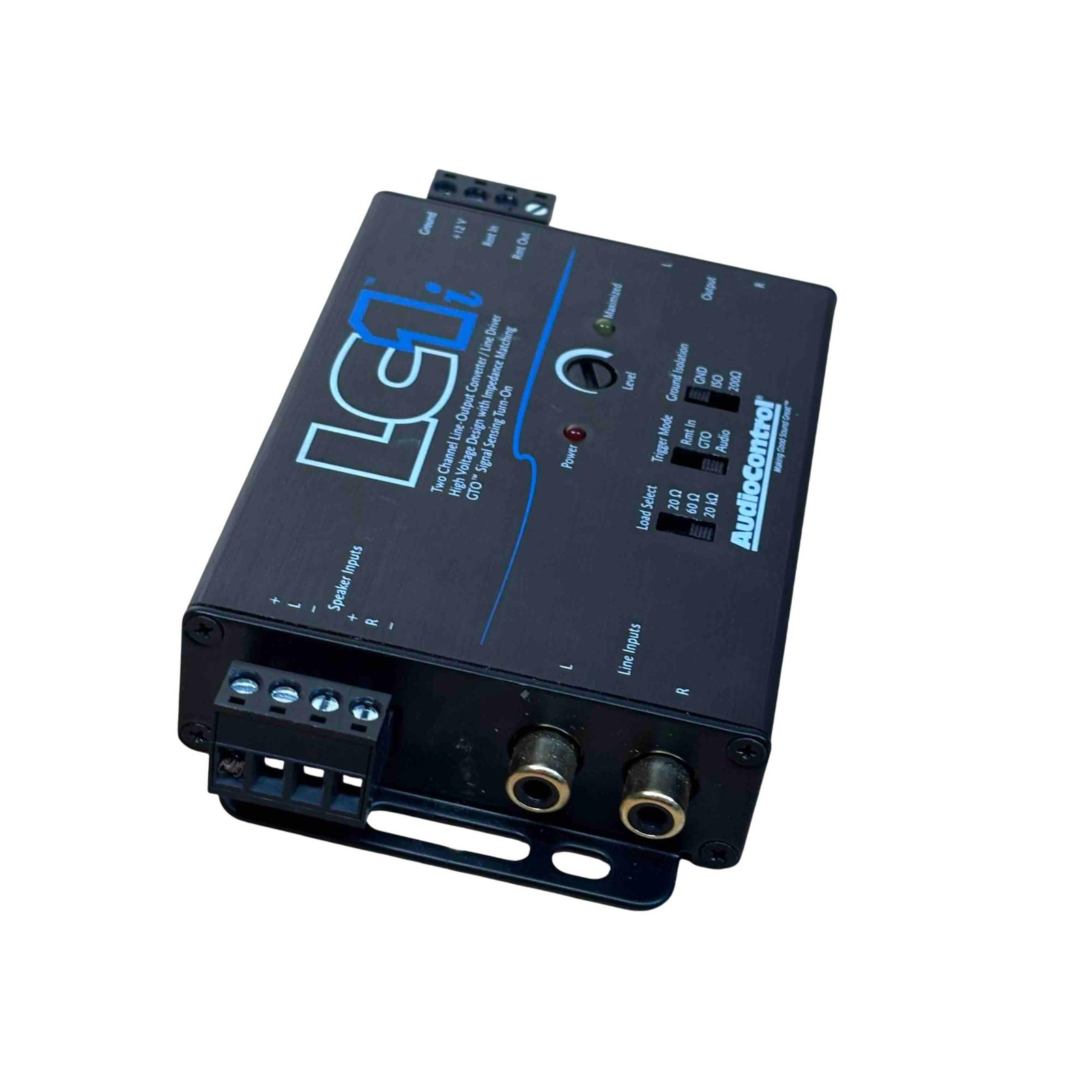 Audio Control LC1i Black 2-Channel Line-Output Converter/Line Driver