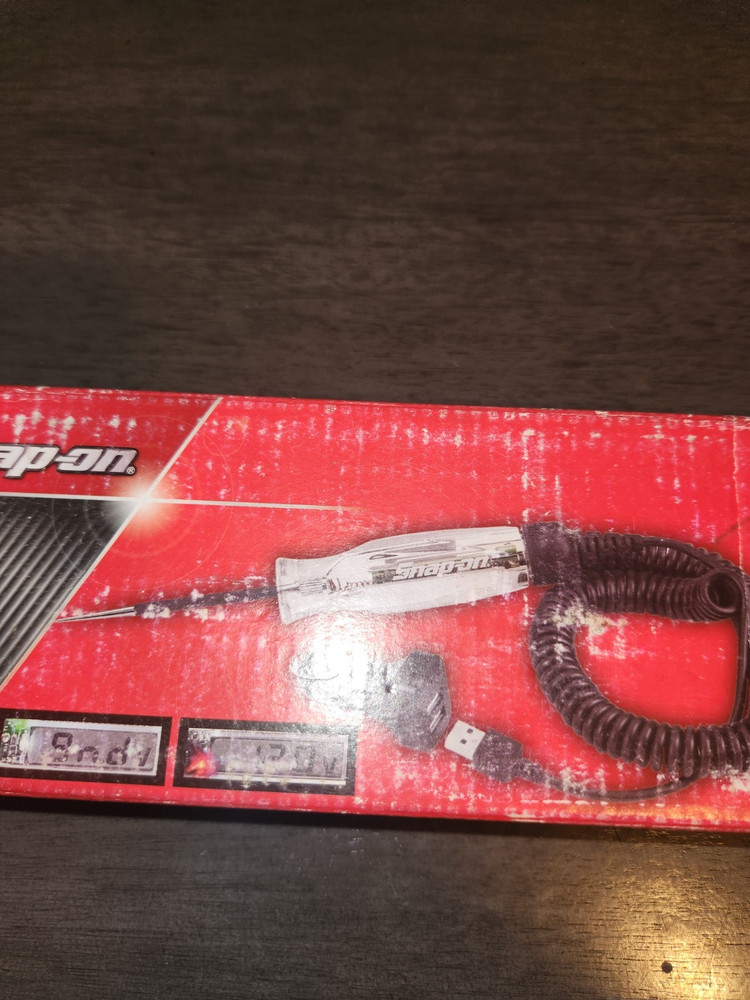 SNAP-ON Clear 12 Volt Digital Display LCD Circuit Tester