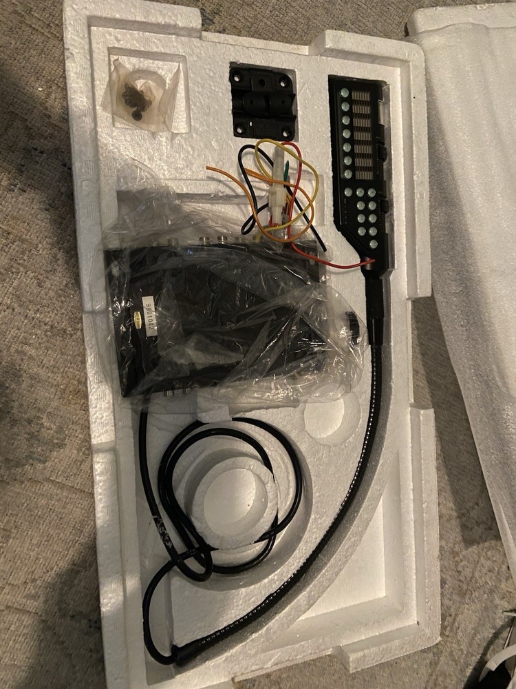 Nos Gooseneck Old School Equalizer Car Audio