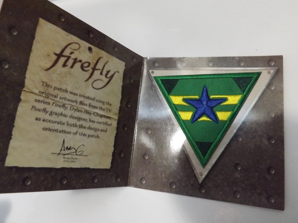 Firefly Independence Patch by Loot Crate December 2016 Revolution FAST SHIPPING