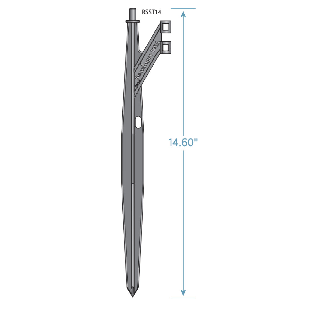 Senninger Irrigation Inc. Micro-Sprinkler Riser Stake