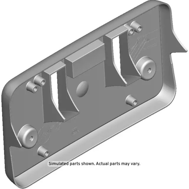 Genuine GM License Bracket 84877919