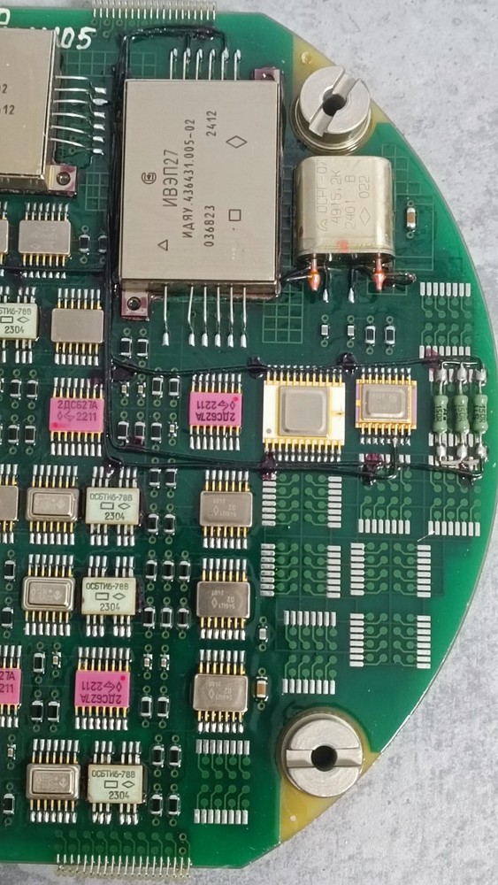 Soviet computing logic-arithmetic board, digital data processing module.