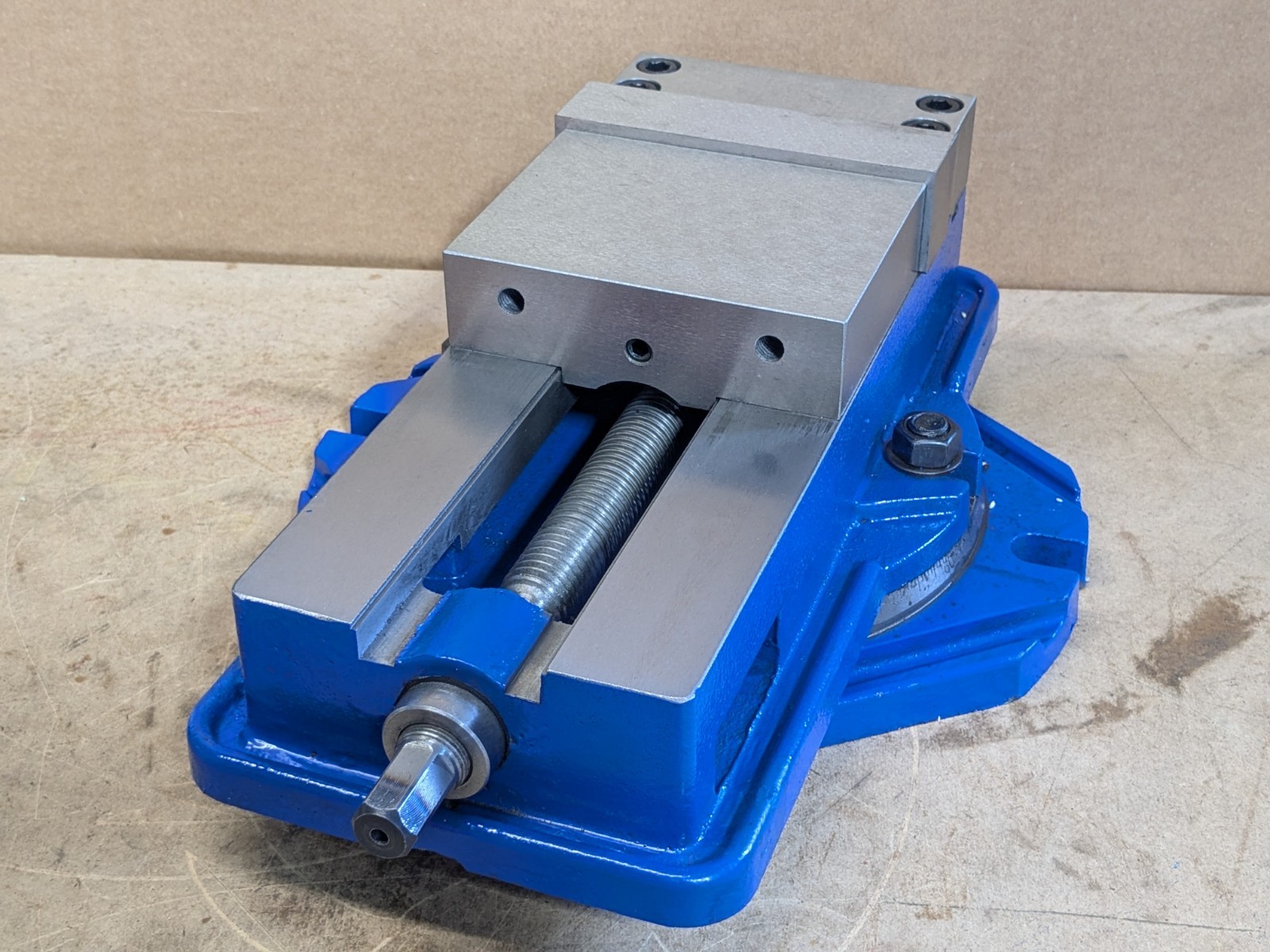 Precision Milling Machine Vise w/ Swivel Base 6" Jaw Width 6" Opening Capacity