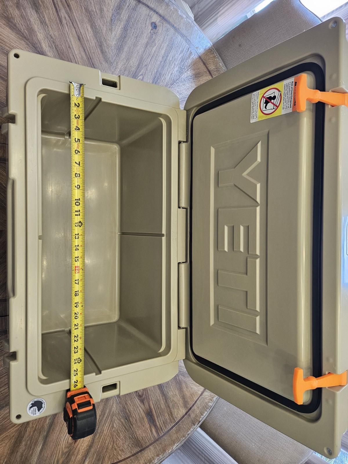 YETI Tundra 65 qt Ice Chest Cooler Beige Heavy Duty