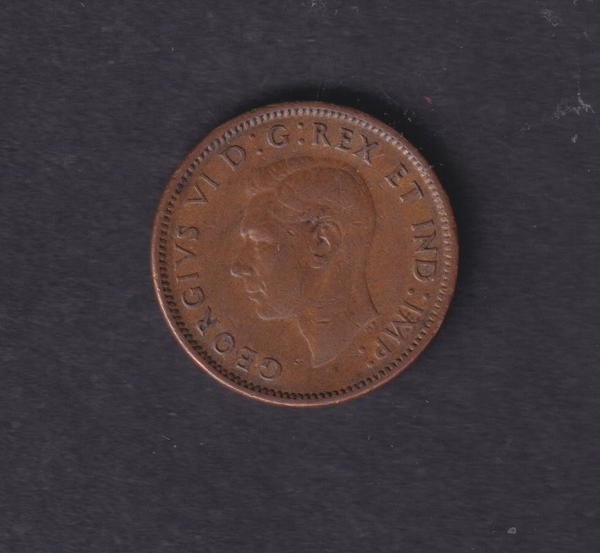 CANADA - 1944 1 Cent Coin (258)