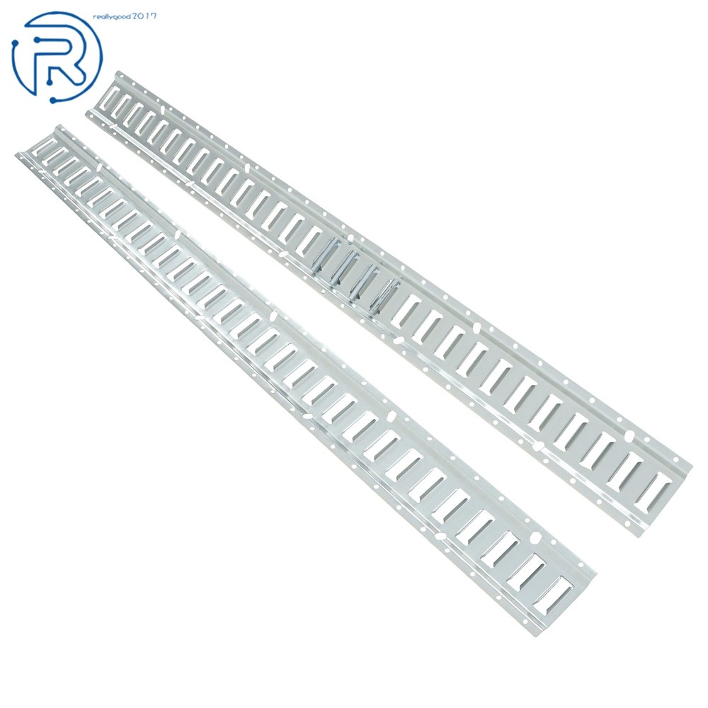 Durable 12 Pack 5' E Track Tie Down Rail System Horizontal High Quality For Vans